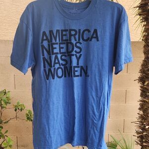 Blue Graphic Short Sleeve Tee